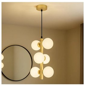 Brilagi - Lampadario LED a sospensione con filo MILLA 6xG9/3W/230V oro/bianco