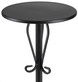 Portafiori 95x39 cm nero