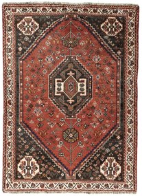 Shiraz Tappeto 160x110 Rosso (Iran) Annodato A Mano