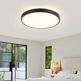 Brilagi - Lampada dimmerabile a LED GLASS POOL DOUBLE LED/60W/230V 50 cm nero + telecomando