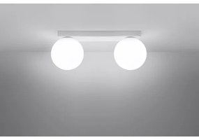 Sollux SL.1147 - Lampada da soffitto YOLI 2xG9/12W/230V bianco