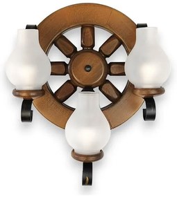 Brilagi - Applique ROATA APLICA 3xE14/40W/230V faggio/noce