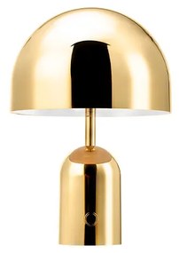 Tom Dixon - Bell Portable Lampada da Tavolo H28 IP44 Gold Tom Dixon