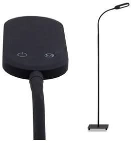 Briloner 1297-015 - Lampada da terra flessibile LED dimmerabile LED/6,6W/230V