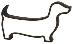 Lampada da scrivania per bambini DOG LED/12W/230V nera