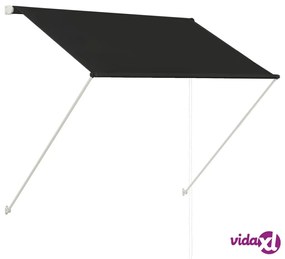 vidaXL Tenda da Sole Retrattile 150x150 cm Antracite
