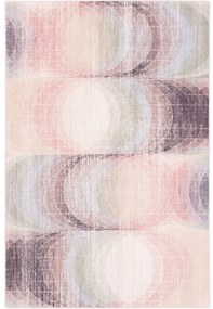 Tappeto in lana rosa chiaro 170x240 cm Kaola - Agnella