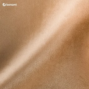 Poltrona marrone Velour Sand Lorris - Max Winzer