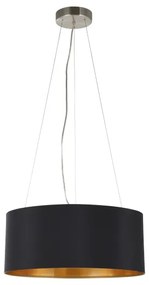 Eglo 31605 - Lampadario a sospensione con filo MASERLO 3xE27/60W/230V