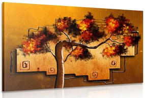 Quadro su tela – Albero africano etnico