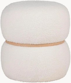 Pouf imbottito in bouclé Milford