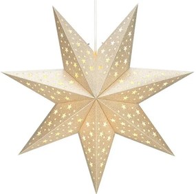 Decorazione luminosa con motivo natalizio in colore oro ø 45 cm Solvalla - Markslöjd