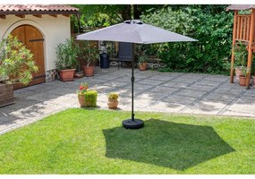 Ombrellone nero senza base , ø 300 cm Sun - Bonami Essentials