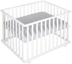 Lettino bianco con ruote 100x75 cm Style – Roba