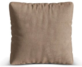 Cuscino per divano componibile marrone chiaro con rivestimento in velluto Martina – Micadoni