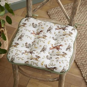 Cuscino per sedia in cotone 36x34 cm Forest Fable – Cooksmart ®