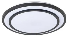 Essina LED Plafoniera Dim. CCT Black/White - Lindby