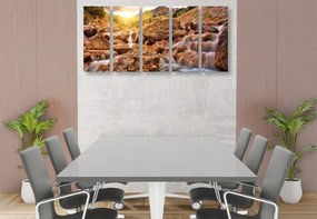 Quadri 5 pezzi – Cascate alpine
