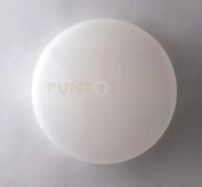 Plafoniera led moon tonda bianca 24w 2460lm rgb dimmerabile wi-fi i...