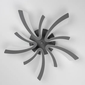 Brilagi - Lampadario a plafone LED dimmerabile TWIST LED/55W/230V 3000-6500K antracite + +TC