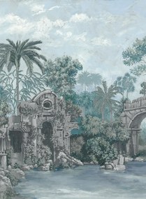Coordonne Carta da parati panoramica Colonial - Blue