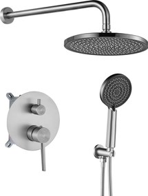 Set doccia da incasso Rea Foster Brush Nickel + BOX