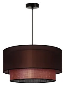 Duolla - Lampadario a sospensione con filo COPPER SHINY 1xE27/15W/230V diametro 45 cm marrone/rame