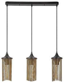 Rabalux 72153 - Lampadario a sospensione con filo ROXAS 3xE27/40W/230V