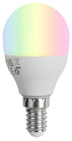 Lampadina LED intelligente E14 dimmerabile G45 4,9W 470lm 2700K-6500K