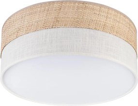 Plafoniera LED SIRJA BOHO LED/20W/230V Ø 35 cm beige/crema