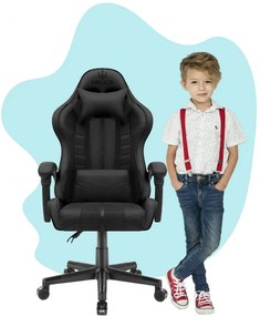 Sedia da gioco per bambini HC - 1004 nero