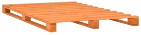 Giroletto in pallet marrone legno massello di pino 120x200 cm
