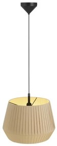 Nordlux - Lampada a sospensione con cavo DICTE 1xE27/60W/230V Ø 40 cm beige