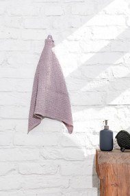 Asciugamano da cucina in lino waffle - Dusty Lavender