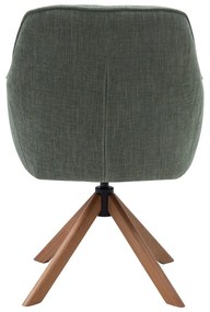 Set di sedie da pranzo verde in imbottito 2 pz Avola – Unique Furniture