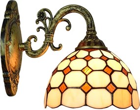 Brilagi - Lampada da parete in stile Tiffany DORAN 1xE27/40W/230V