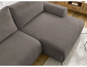 Divano angolare marrone Aden – Bobochic Paris