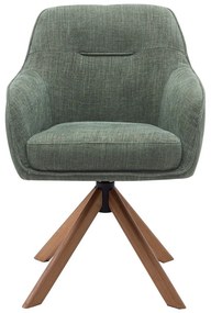 Set di sedie da pranzo verde in imbottito 2 pz Avola – Unique Furniture