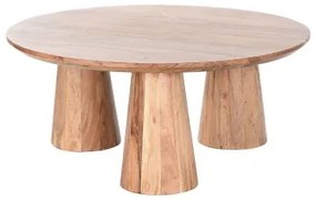 Tavolino da Caffè DKD Home Decor Acacia 100 x 100 x 43 cm