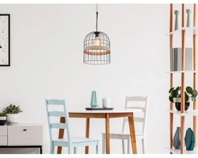 Globo 15677H1 - Lampadario su catena HALIA 1xE27/60W/230V