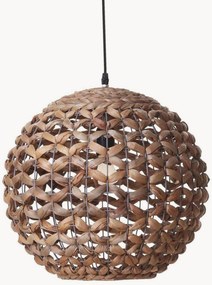 Lampada a sospensione a LED in giunco Water Hyacinth Amalie