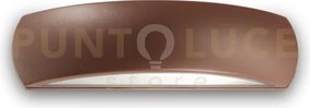 Giove applique a parete esterno ip54 coffee 1 luce attacco e27