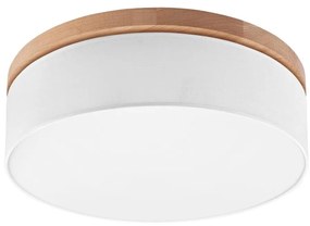 Brilagi - LED Plafoniera BELLADONNA 3xE27/15W/230V bianco/quercia