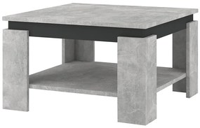 Tavolino da salotto OLAF grigio cemento/antracite