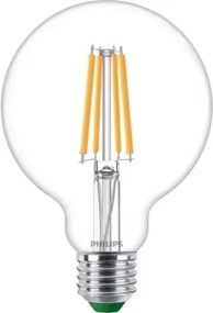 Lampadina LED ULTRAEFFICIENT VINTAGE Philips G95 E27/4W/230V 2700K