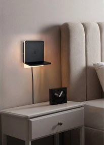 Lampada nero opaco a LED da parete dimmerabile Fairfield - Trio