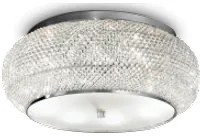 Lampada da soffitto con perle di cristallo 10 luci