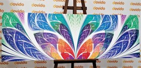 Stampa su tela – Astratto di vetro colorato