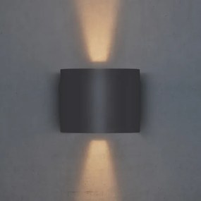 Brilagi - Applique a LED da esterno RONDO LED/6W/230V antracite IP54