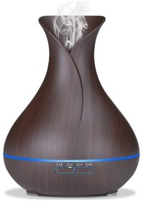 Umidificatore e ionizzatore aria LED RGB 400 ml